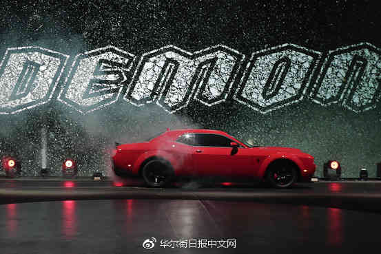 今年4月在纽约国际车展上亮相的道奇(Dodge) Challenger SRT Demon