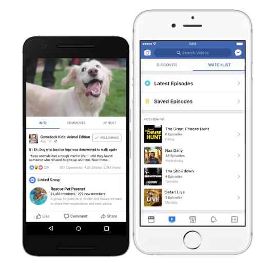 Facebook重新设计视频标签三