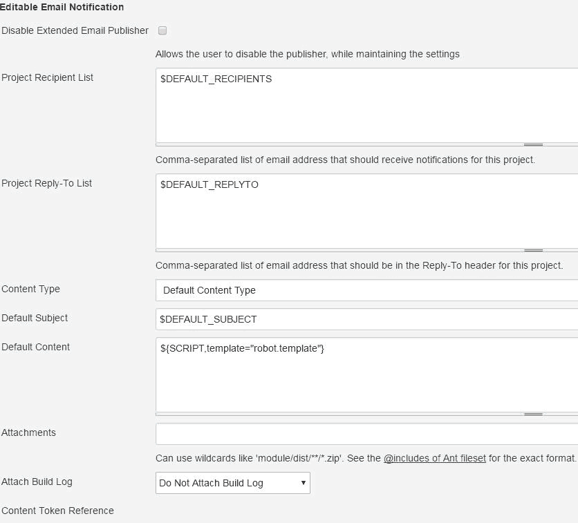 Jenkins+RF持续集成测试（三） 生成测试报告并发给指定人