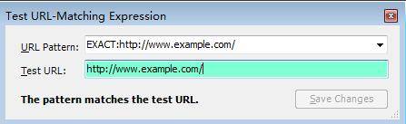 Test URL-Matching Expression