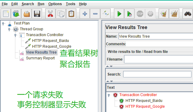 JMeter之事务控制器实践